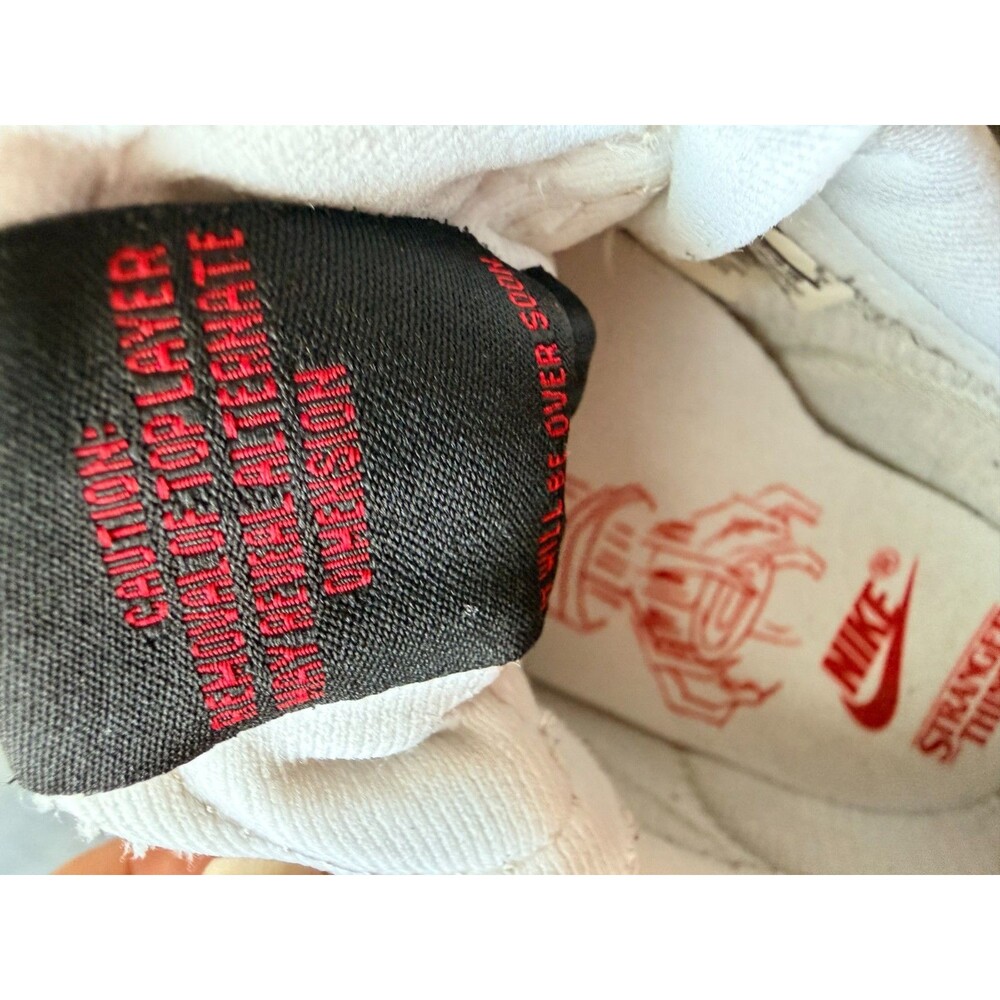 Nike Stranger Things Hawkins High Daybreak CJ6110-100 Cream Mens 9 - Picture 10 of 11